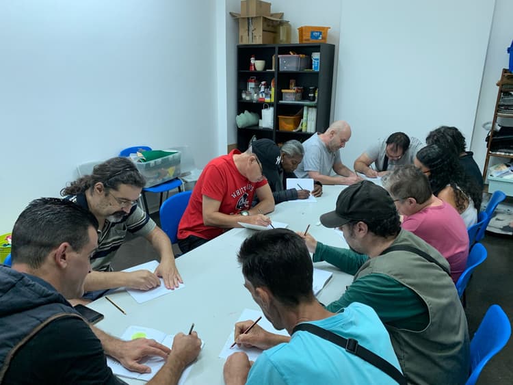 Imagem de voluntários